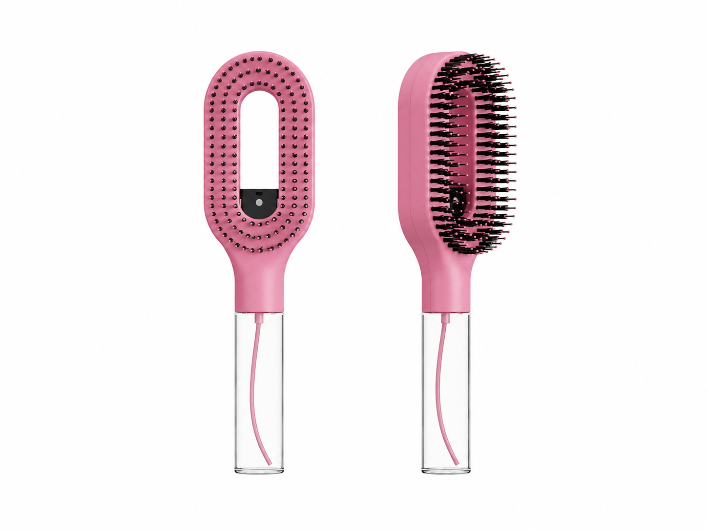 Brosse 2-en-1 Démêlante avec Vaporisateur intégré